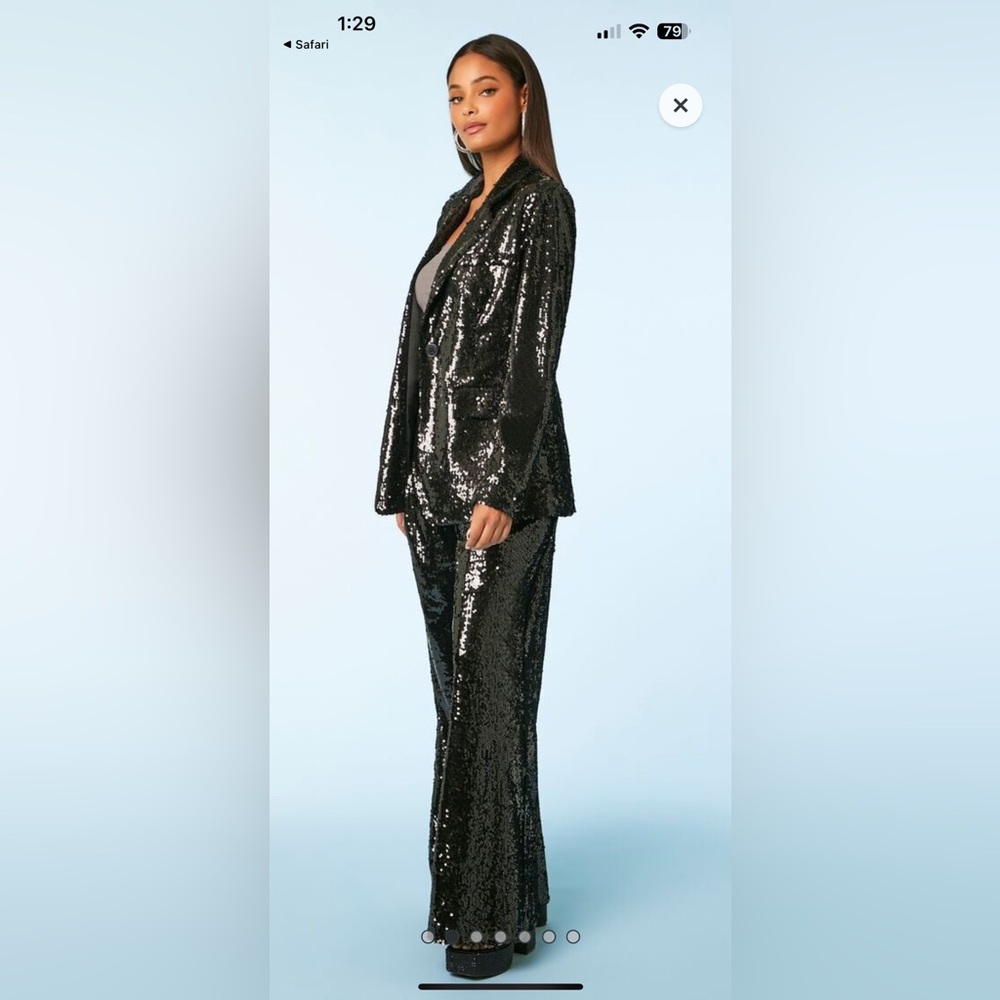 ✨SEQUIN BLAZER & TROUSERS SET✨
